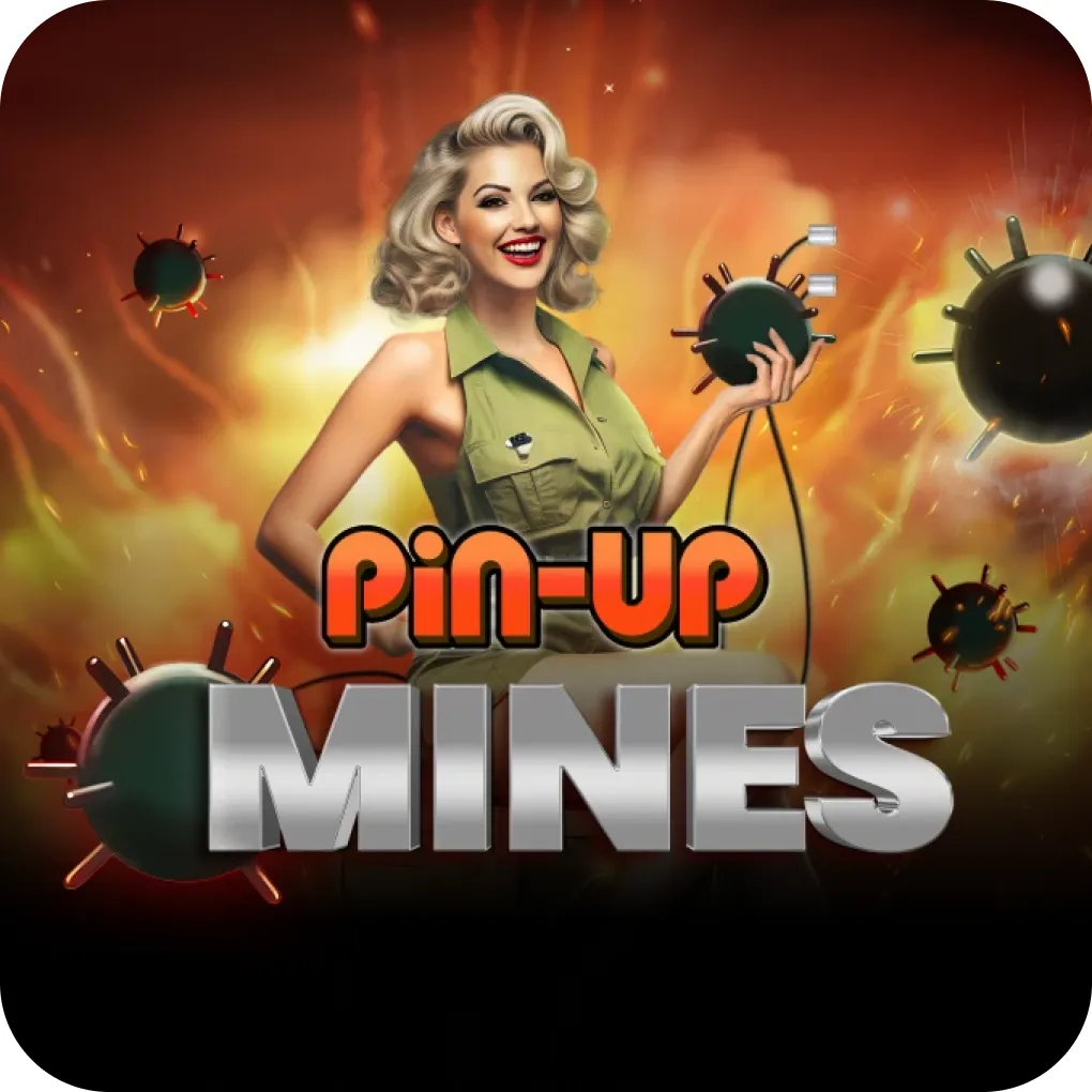 Mines Pin Up